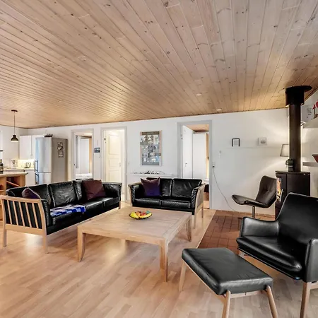 Large, Well-maintained Near Sondervig, With Activity Room, 6-person Outdoor Hot Tub And Sauna